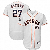 Astros 27 Jose Altuve White 2019 World Series Bound Flexbase Jersey,baseball caps,new era cap wholesale,wholesale hats
